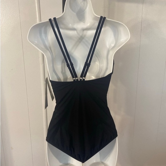 Profile by Gottex Women's Standard Mashrabiya High Neck One Piece NWT size 6 - Picture 6 of 11